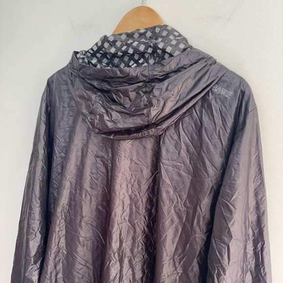 Brooks-Range Men’s Checkered Fleece Wind Shell Lt Breeze Packable Jacket - Picture 12 of 16